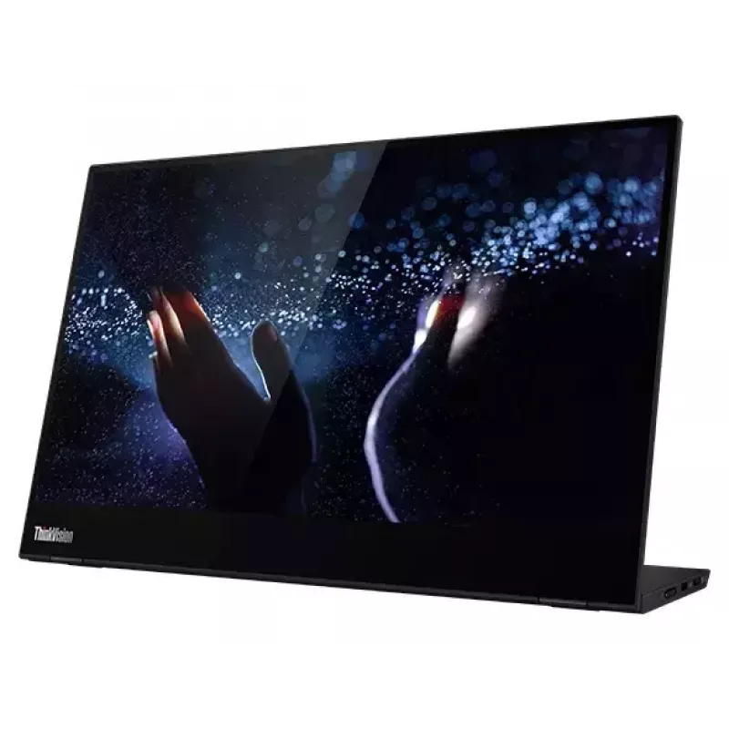 Lenovo ThinkVision M14t computer monitor 35.6 cm (14 inch) 1920 x 1080 pixels Full HD LED Touchscreen Black