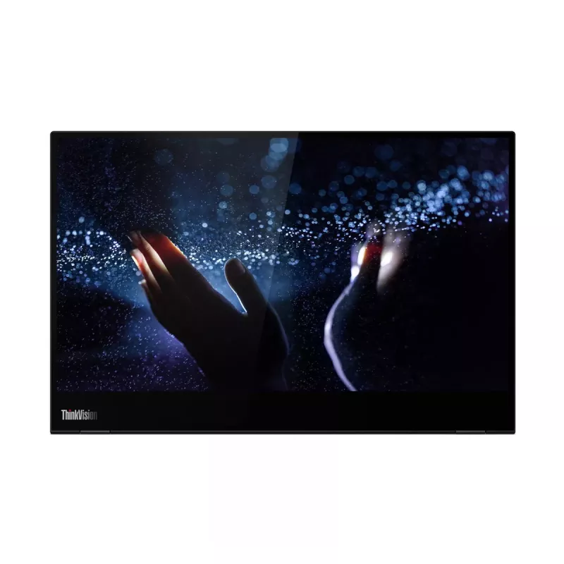 Lenovo ThinkVision M14t computer monitor 35.6 cm (14 inch) 1920 x 1080 pixels Full HD LED Touchscreen Black