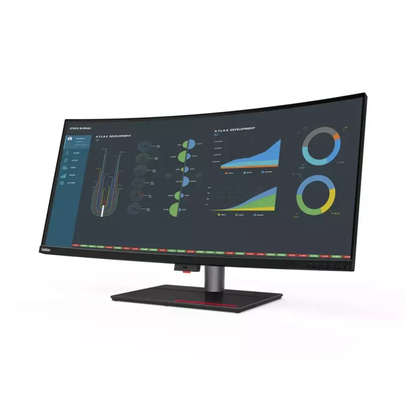 Lenovo ThinkVision P40w-20 computer monitor 100.8 cm (39.7 inch) 5120 x 2160 pixels 5K Ultra HD LED Black