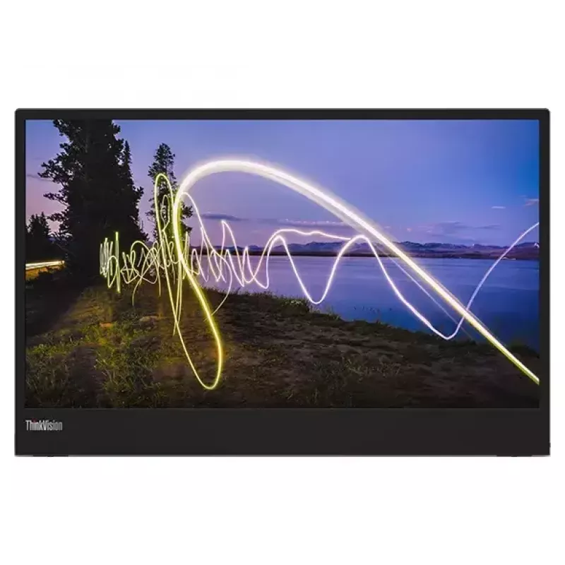 Lenovo ThinkVision M15 computer monitor 39.6 cm (15.6 inch) 1920 x 1080 pixels Full HD LED Black
