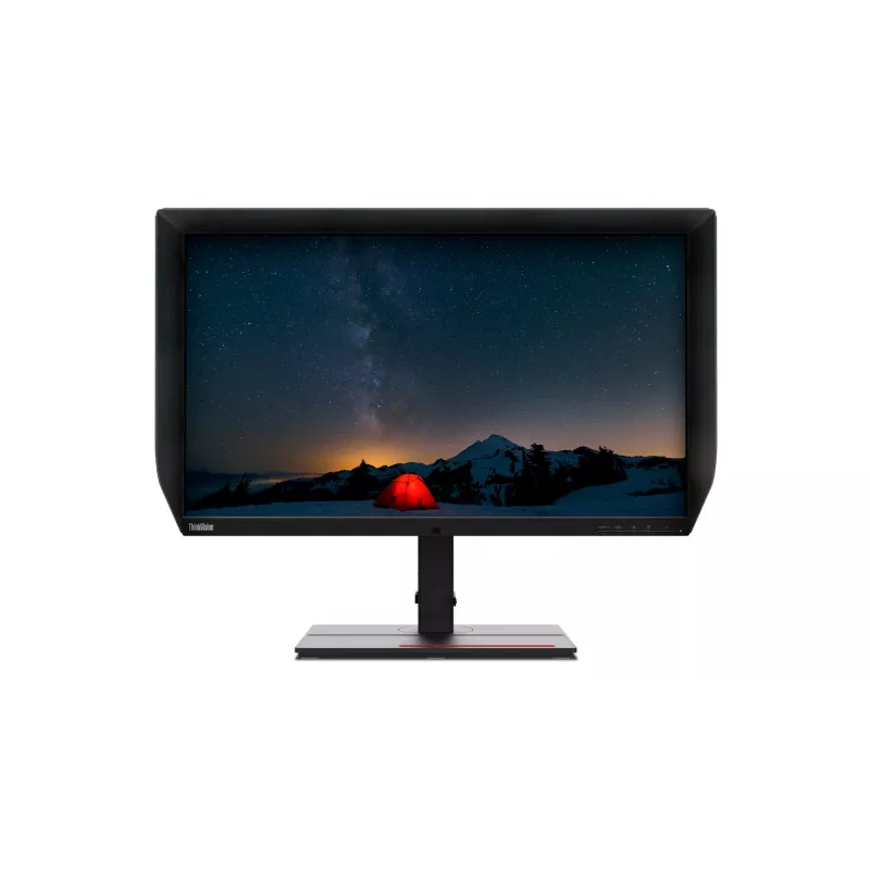 Lenovo ThinkVision P27u-20 Monitor, 68.6 cm (27 inch), 3840 x 2160 pixels, 4K Ultra HD, LED, 6 ms, Black