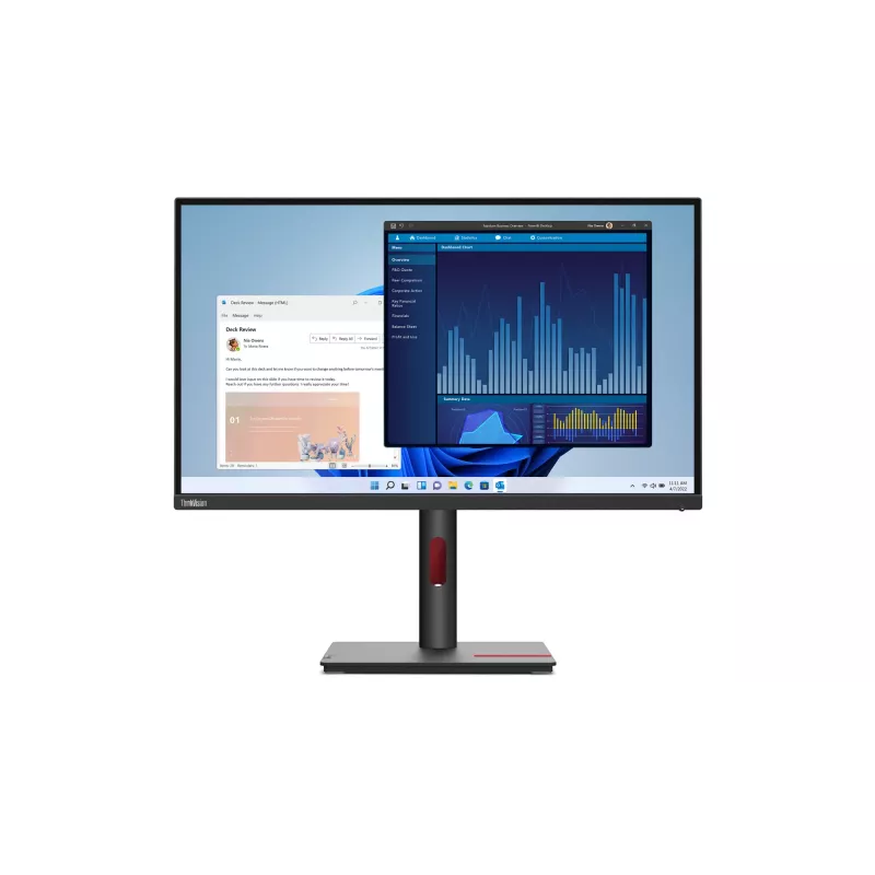 Lenovo ThinkVision T27p-30 computer monitor 68.6 cm (27 inch) 3840 x 2160 pixels 4K Ultra HD LED Black