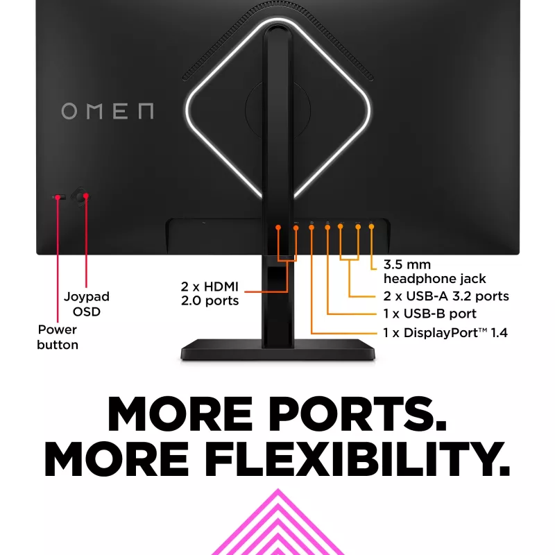OMEN by HP 27 inch FHD 240Hz Gaming Monitor - OMEN 27s