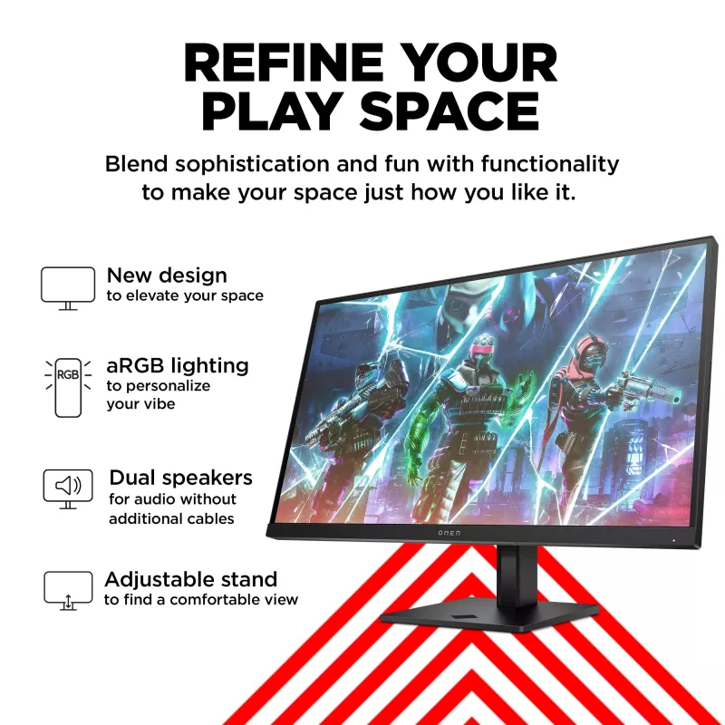 OMEN by HP 27 inch FHD 240Hz Gaming Monitor - OMEN 27s