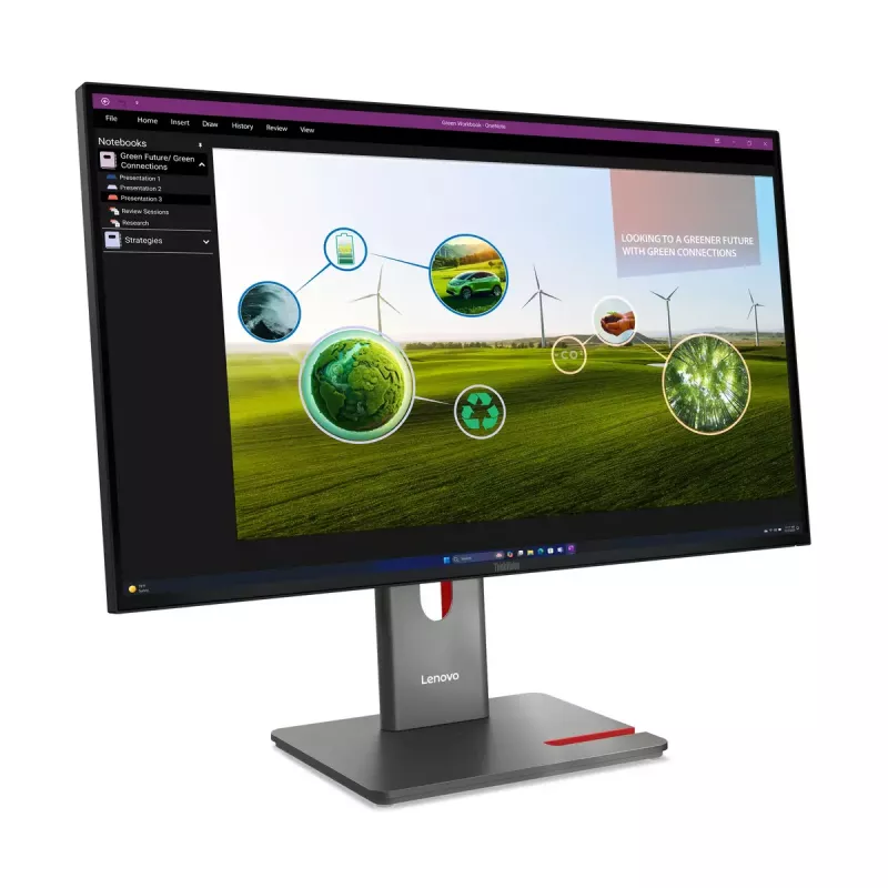 Monitor Lenovo ThinkVision P27Q-40 27 inch LED Quad HD 2560 x 1440