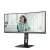 AOC CU34P3CV computer monitor 86.4 cm (34 inch) 3440 x 1440 pixels UltraWide Quad HD LED Black