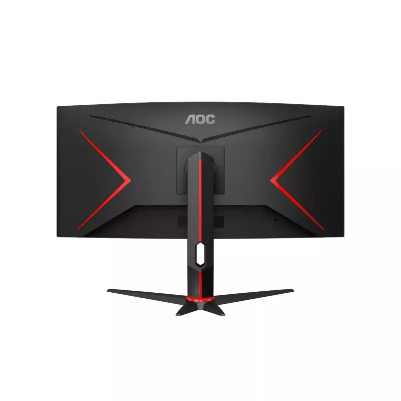 34 inch AOC CU34G2XP/BK VA monitor, 3440×1440, 21:9, 180 Hz, 1 ms, 2×HDMI, black