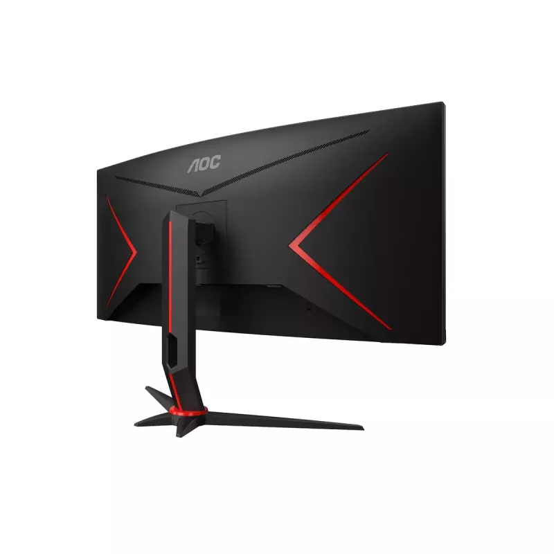 34 inch AOC CU34G2XP/BK VA monitor, 3440×1440, 21:9, 180 Hz, 1 ms, 2×HDMI, black