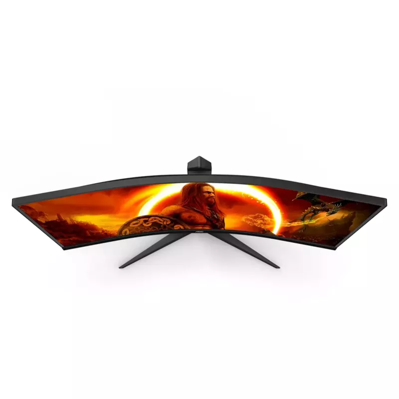 34 inch AOC CU34G2XP/BK VA monitor, 3440×1440, 21:9, 180 Hz, 1 ms, 2×HDMI, black