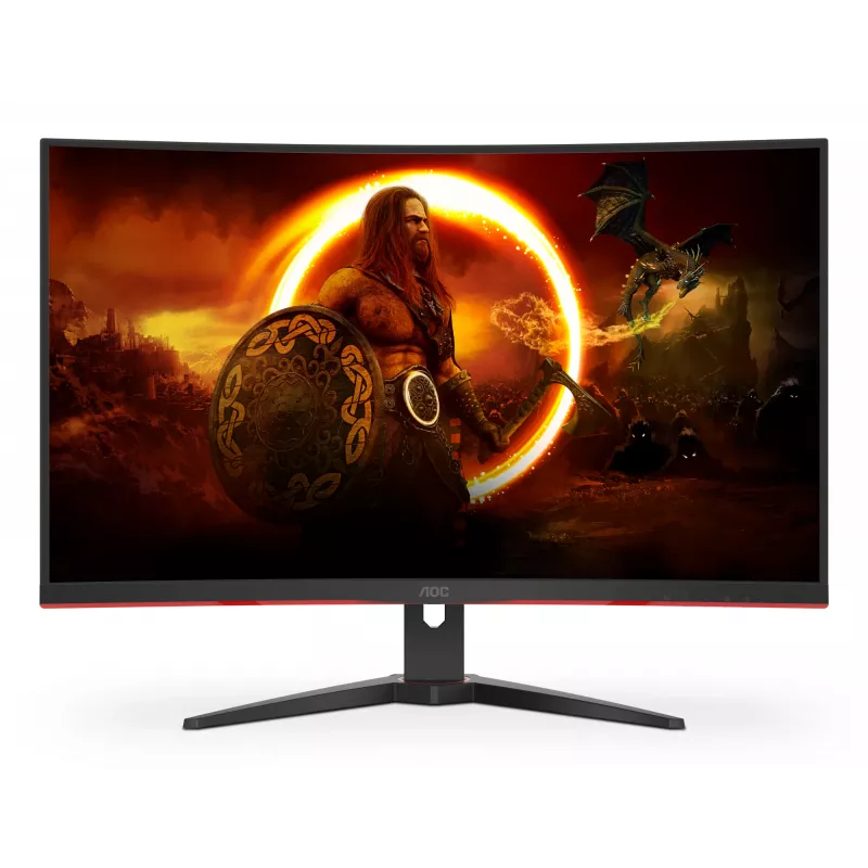 AOC G2 C32G2ZE/BK computer monitor 80 cm (31.5 inch) 1920 x 1080 pixels Full HD LED Black, Red