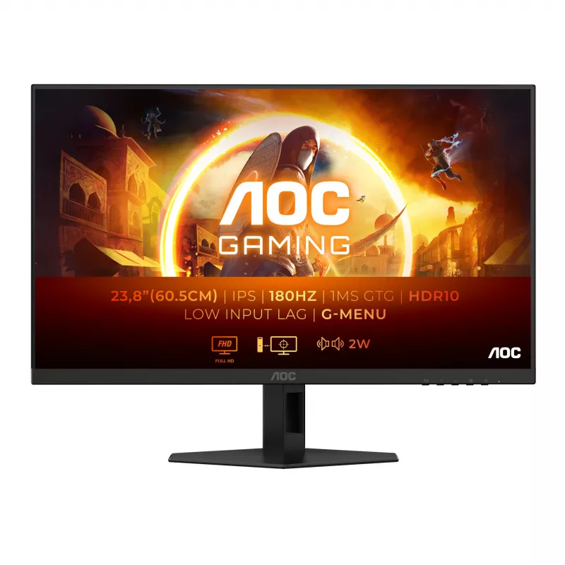 AOC 24G4XE computer monitor 60.5 cm (23.8 inch) 1920 x 1080 pixels Full HD LCD Black, Grey