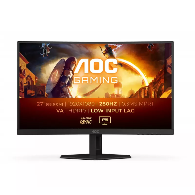AOC G4 C27G4ZXE computer monitor 68.6 cm (27 inch) 1920 x 1080 pixels Full HD LED Black, Grey
