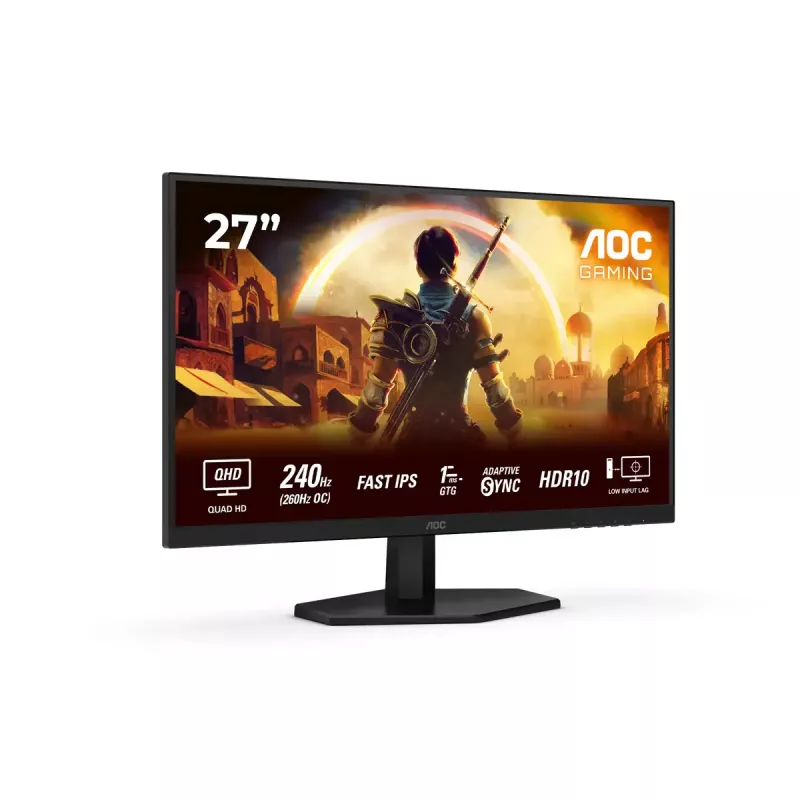 AOC G4 Q27G42ZE computer monitor 68.6 cm (27 inch) 2560 x 1440 pixels Quad HD LCD Black, Red