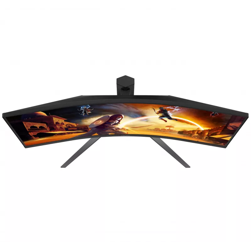 AOC G4 CU34G4Z computer monitor 86.4 cm (34 inch) 3440 x 1440 pixels Wide Quad HD LED Black, Red
