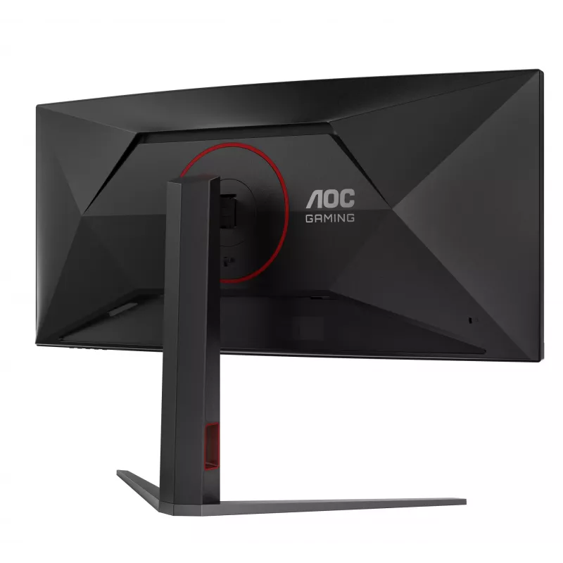 AOC G4 CU34G4Z computer monitor 86.4 cm (34 inch) 3440 x 1440 pixels Wide Quad HD LED Black, Red