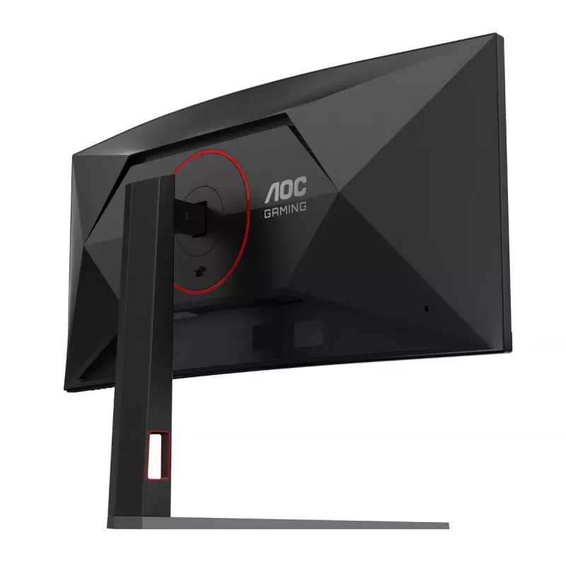 AOC G4 CU34G4 computer monitor 86.4 cm (34 inch) 3440 x 1440 pixels Wide Quad HD LED Black, Red