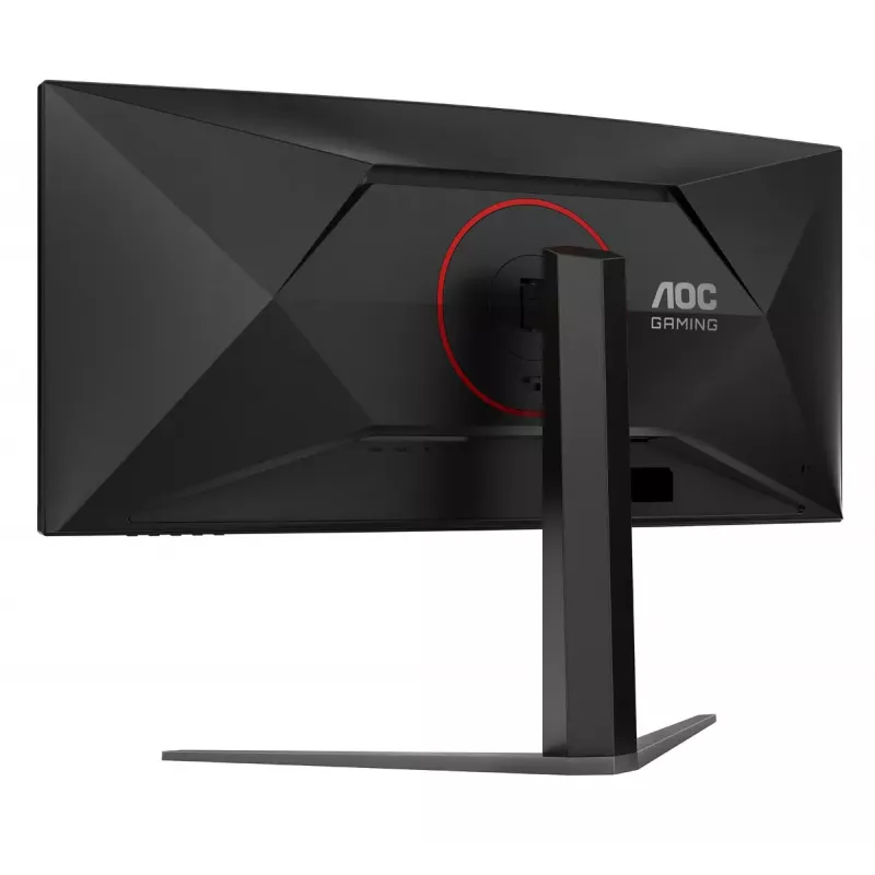 AOC G4 CU34G4 computer monitor 86.4 cm (34 inch) 3440 x 1440 pixels Wide Quad HD LED Black, Red
