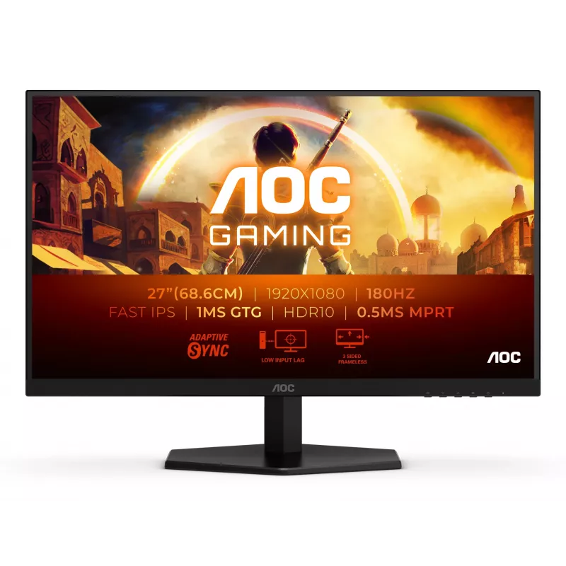 AOC G4 27G42E computer monitor 68.6 cm (27 inch) 1920 x 1080 pixels Full HD LCD Black