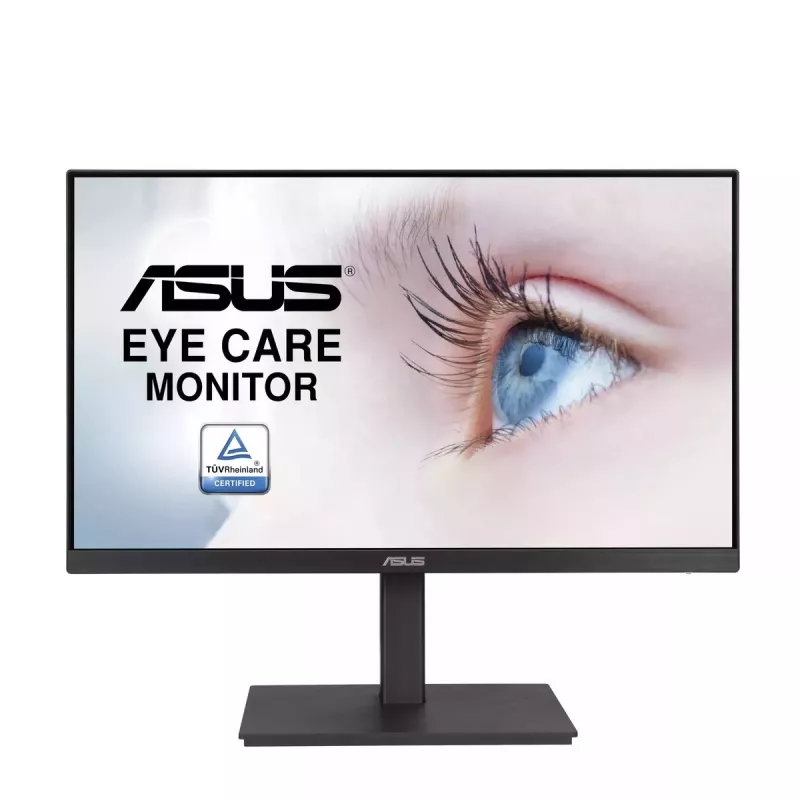 Computer monitor ASUS VA24EQSB 23.8 inch (60.5 cm) Full HD 1920×1080 LED 5 ms USB 3.2 Gen 1 speakers VESA height-adjustable Black