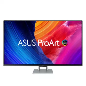 ASUS ProArt OLED PA32UCDM computer monitor 80 cm (31.5 inch) 3840 x 2160 pixels 4K Ultra HD QD-OLED Silver