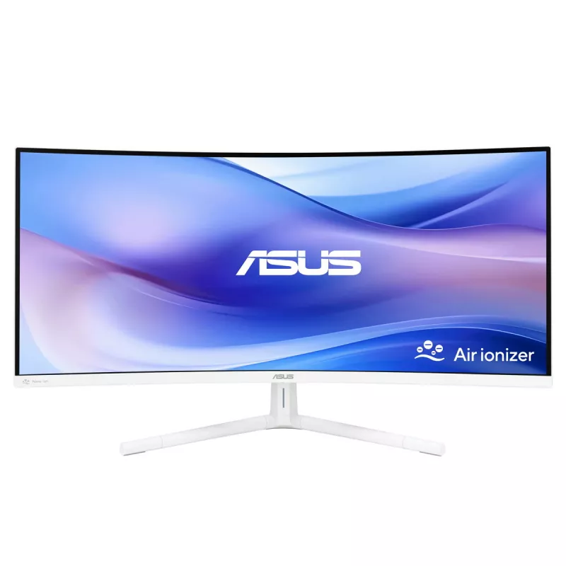 ASUS VU34WCIP-W computer monitor 86.4 cm (34 inch) 3440 x 1440 pixels Wide Quad HD White