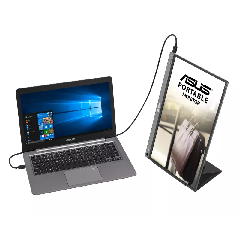 ASUS ZenScreen MB16ACE computer monitor 39.6 cm (15.6 inch) 1920 x 1080 pixels Full HD LED Grey