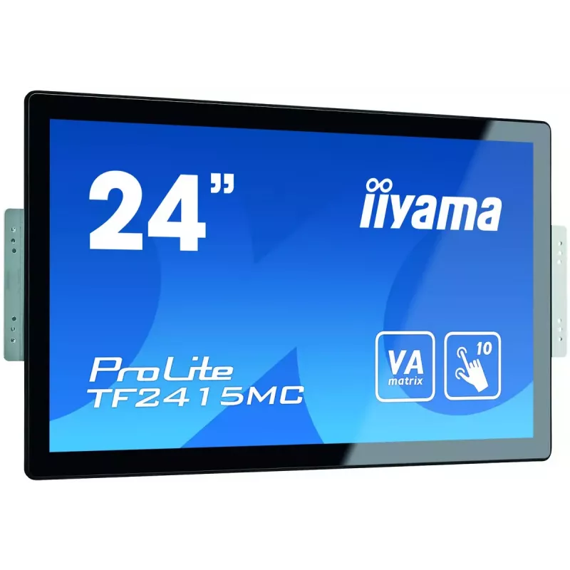 iiyama ProLite TF2415MC-B2 computer monitor 60.5 cm (23.8 inch) 1920 x 1080 pixels Full HD LED Touchscreen Multi-user Black