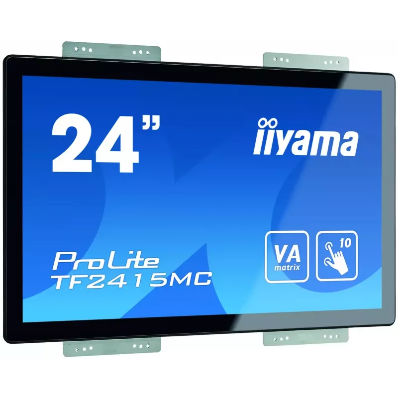 iiyama ProLite TF2415MC-B2 computer monitor 60.5 cm (23.8 inch) 1920 x 1080 pixels Full HD LED Touchscreen Multi-user Black