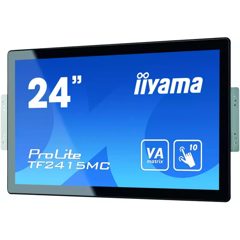 iiyama ProLite TF2415MC-B2 computer monitor 60.5 cm (23.8 inch) 1920 x 1080 pixels Full HD LED Touchscreen Multi-user Black
