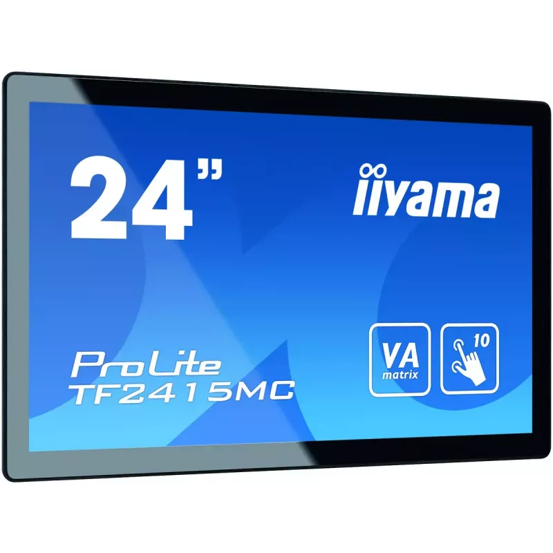 iiyama ProLite TF2415MC-B2 computer monitor 60.5 cm (23.8 inch) 1920 x 1080 pixels Full HD LED Touchscreen Multi-user Black