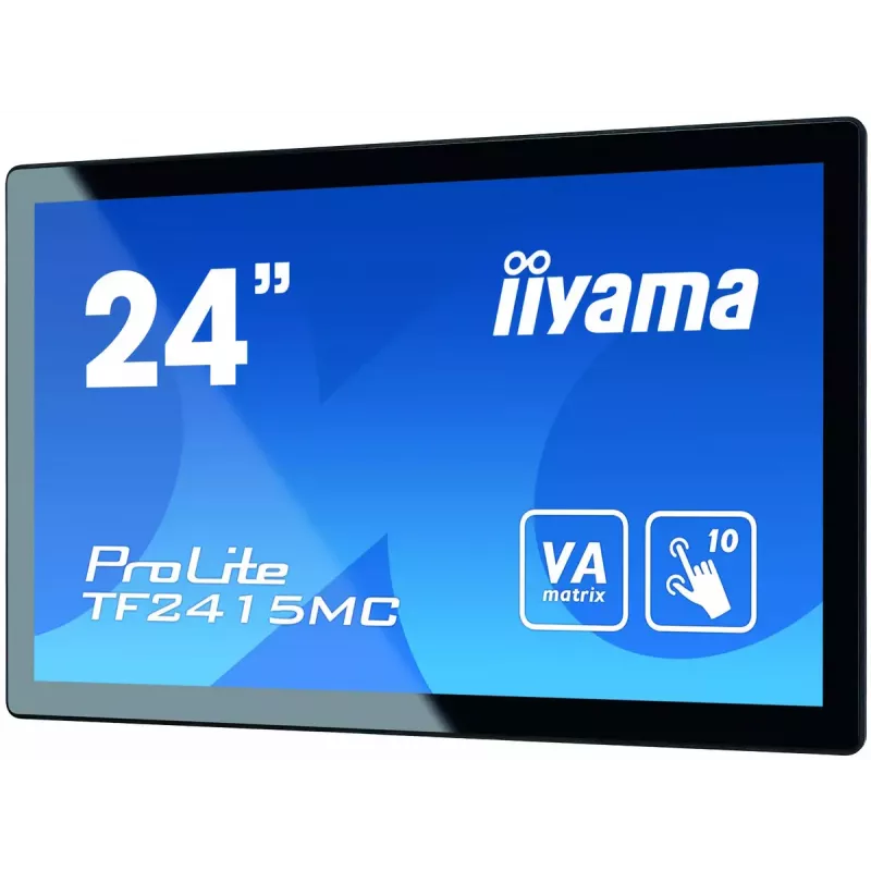 iiyama ProLite TF2415MC-B2 computer monitor 60.5 cm (23.8 inch) 1920 x 1080 pixels Full HD LED Touchscreen Multi-user Black