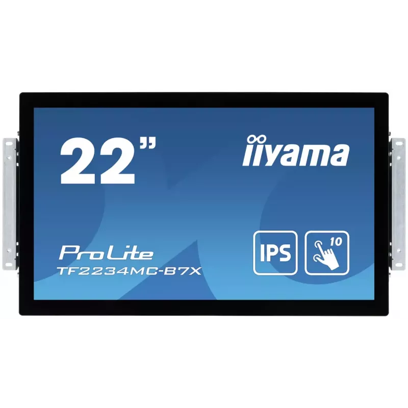 iiyama ProLite TF2234MC-B7X computer monitor 54.6 cm (21.5 inch) 1920 x 1080 pixels Full HD LED Touchscreen Multi-user Black