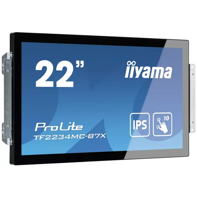 iiyama ProLite TF2234MC-B7X computer monitor 54.6 cm (21.5 inch) 1920 x 1080 pixels Full HD LED Touchscreen Multi-user Black