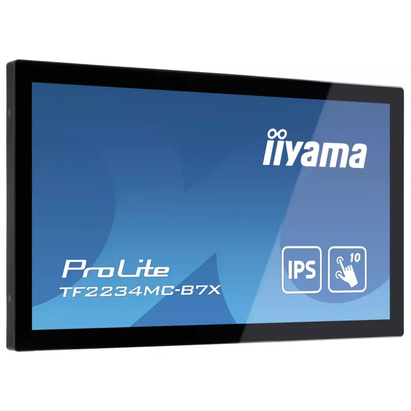 iiyama ProLite TF2234MC-B7X computer monitor 54.6 cm (21.5 inch) 1920 x 1080 pixels Full HD LED Touchscreen Multi-user Black