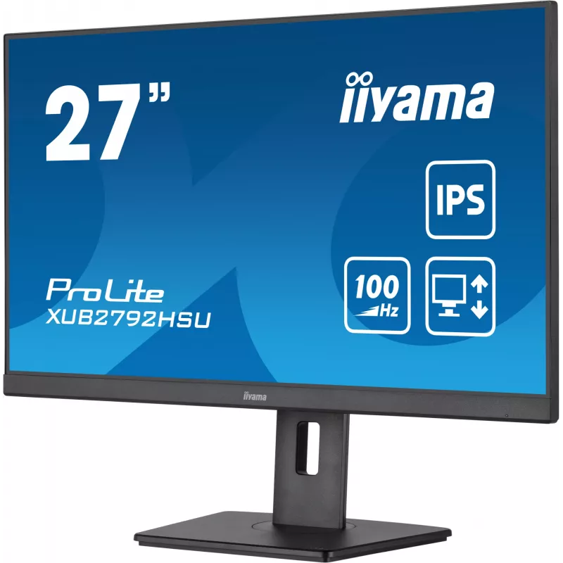 iiyama XUB2792HSU-B6 computer monitor 68.6 cm (27 inch) 1920 x 1080 pixels Full HD LED Black