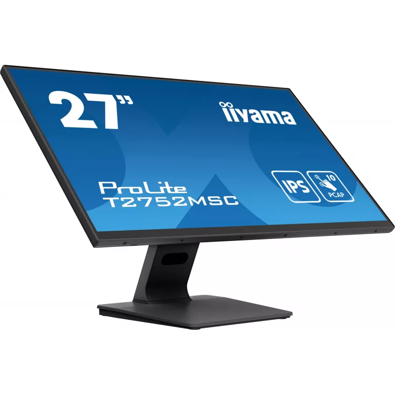 iiyama ProLite T2752MSC-B1 computer monitor 68.6 cm (27 inch) 1920 x 1080 pixels Full HD LED Touchscreen Black