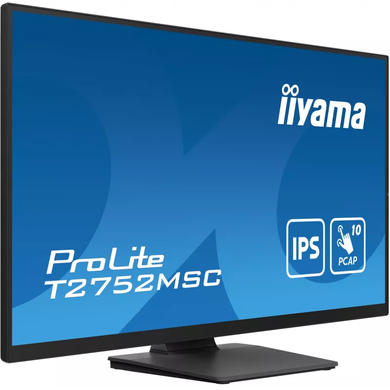 iiyama ProLite T2752MSC-B1 computer monitor 68.6 cm (27 inch) 1920 x 1080 pixels Full HD LED Touchscreen Black
