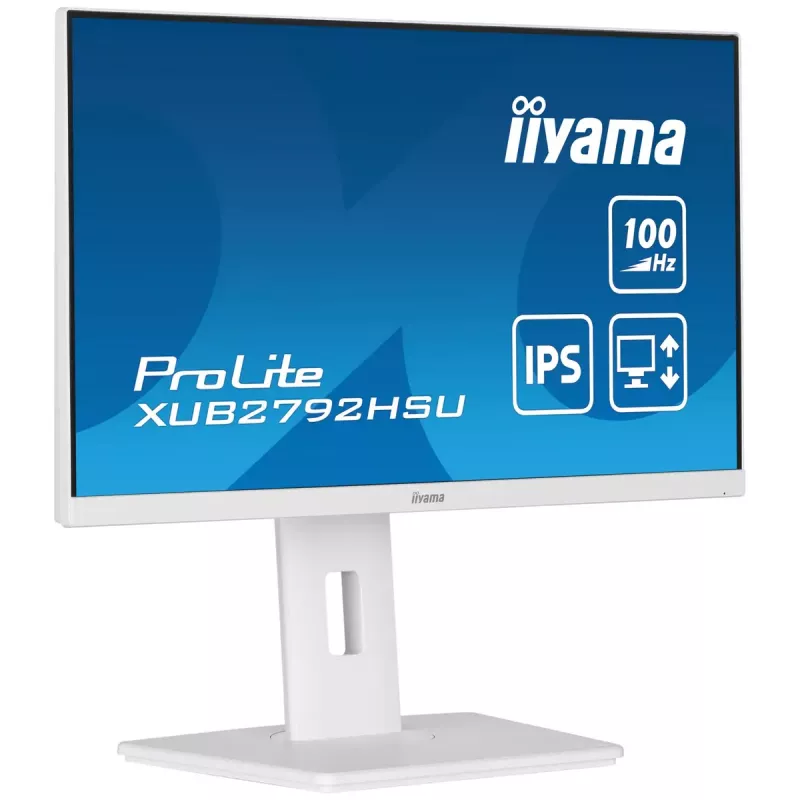 iiyama ProLite XUB2792HSU-W6 computer monitor 68.6 cm (27 inch) 1920 x 1080 pixels Full HD LED White