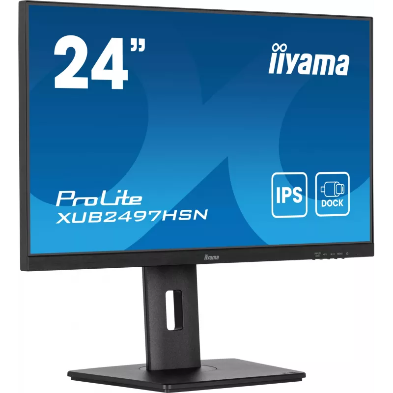 iiyama ProLite XUB2497HSN-B2 computer monitor 60.5 cm (23.8 inch) 1920 x 1080 pixels Full HD LED Black