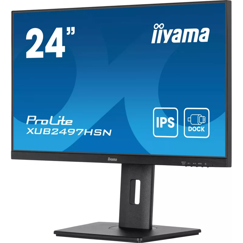 iiyama ProLite XUB2497HSN-B2 computer monitor 60.5 cm (23.8 inch) 1920 x 1080 pixels Full HD LED Black