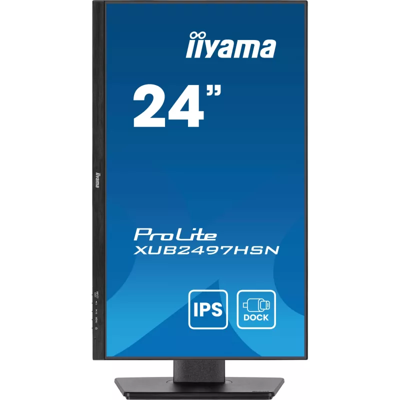 iiyama ProLite XUB2497HSN-B2 computer monitor 60.5 cm (23.8 inch) 1920 x 1080 pixels Full HD LED Black