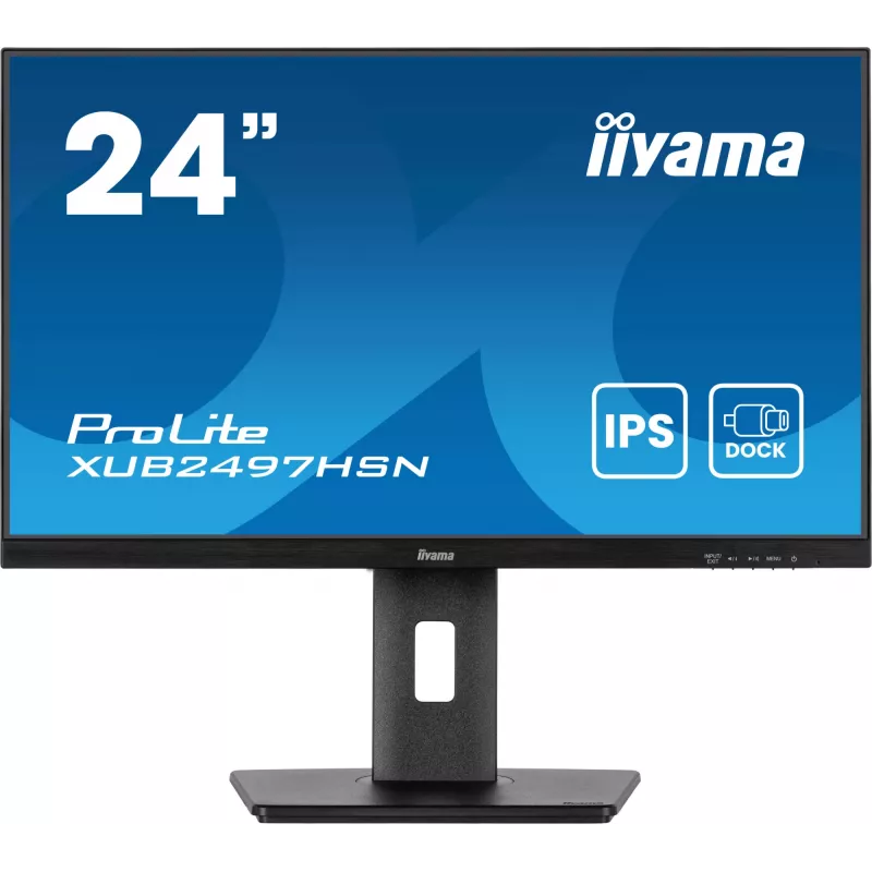 iiyama ProLite XUB2497HSN-B2 computer monitor 60.5 cm (23.8 inch) 1920 x 1080 pixels Full HD LED Black