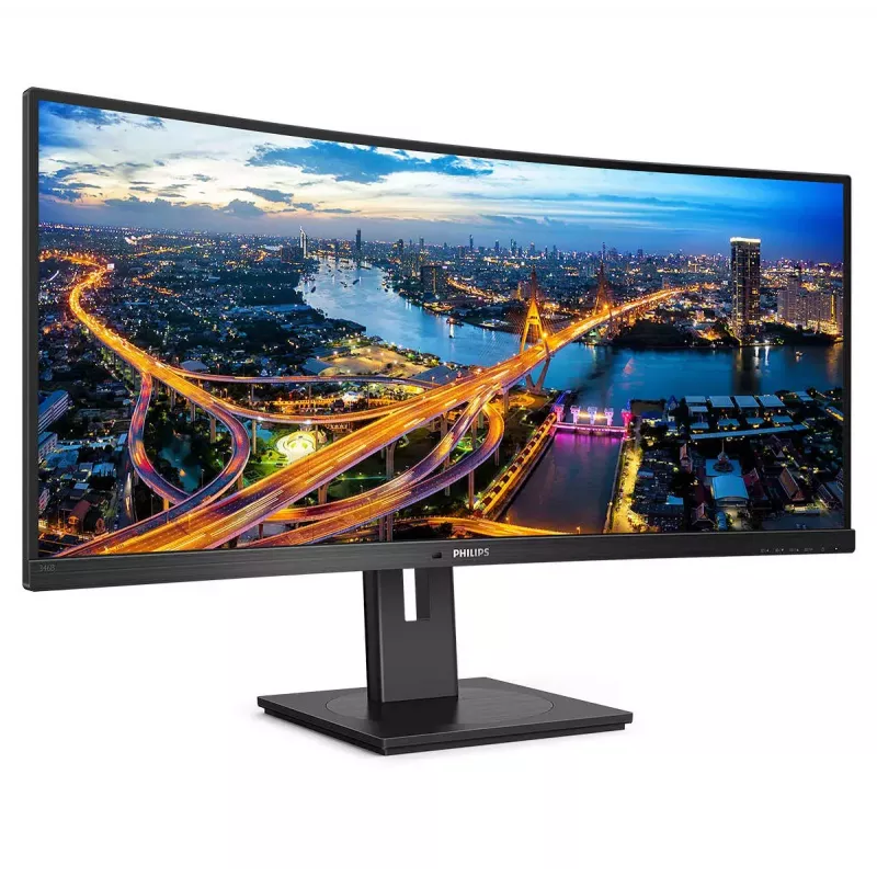 Philips B Line 346B1C/00 computer monitor 86.4 cm (34 inch) 3440 x 1440 pixels Quad HD LCD Black
