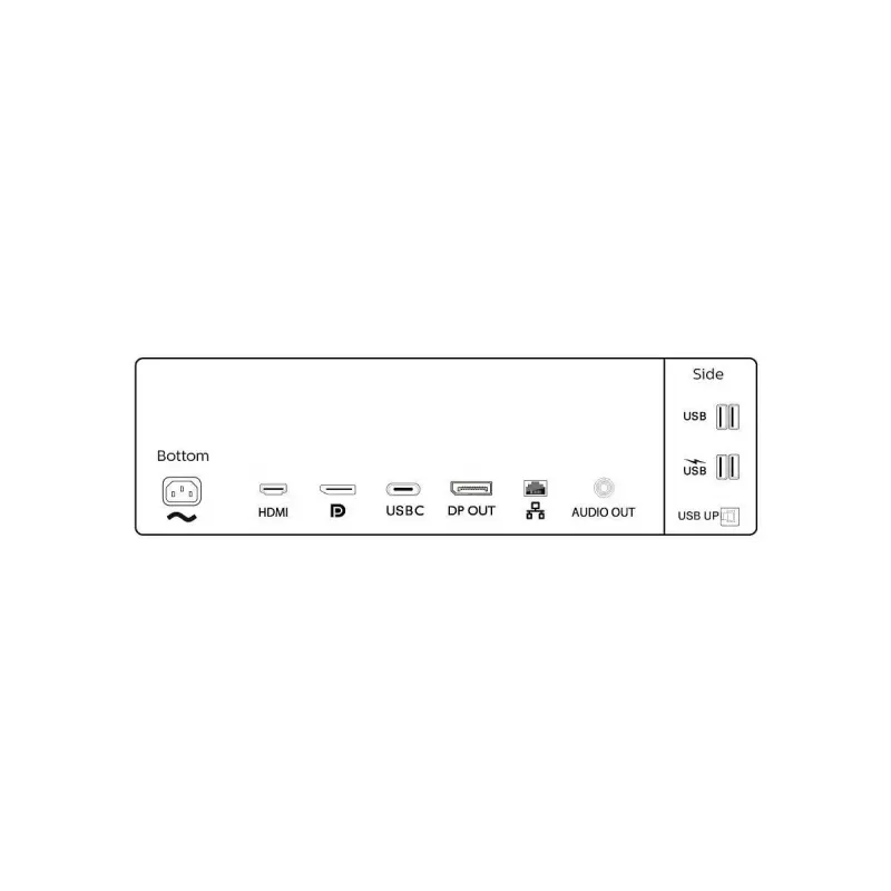 Philips P Line 346P1CRH/00 computer monitor 86.4 cm (34 inch) 3440 x 1440 pixels UltraWide Quad HD LED Black