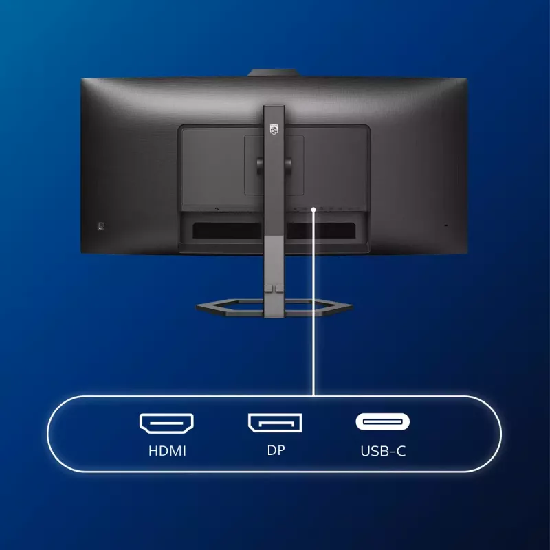 Philips 5000 series 34E1C5600HE/00 computer monitor 86.4 cm (34 inch) 3440 x 1440 pixels 4K Ultra HD LED Black