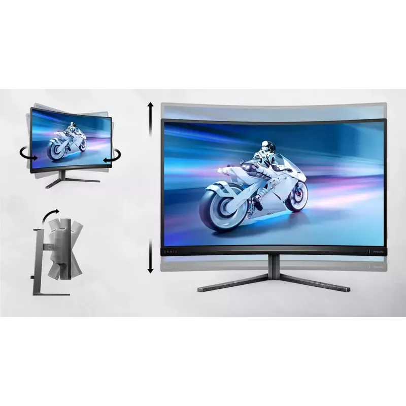 Philips Evnia 25M2N3200W/00 computer monitor 62.2 cm (24.5 inch) 1920 x 1080 pixels Full HD LCD Grey