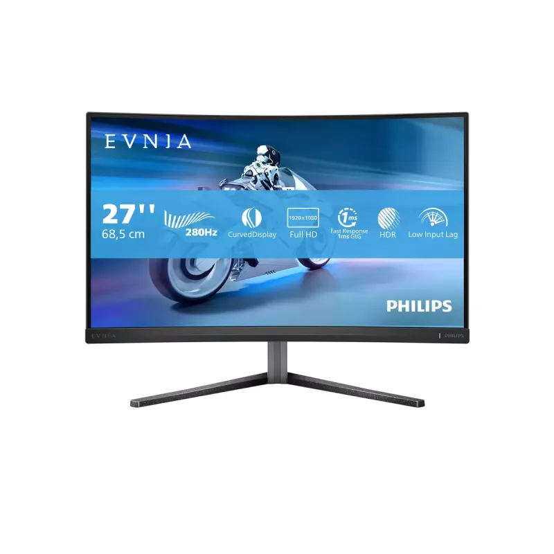 Philips Evnia 5000 27M2C5200W/00 computer monitor 68.6 cm (27 inch) 1920 x 1080 pixels Full HD LCD Grey