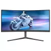 Philips Evnia 34M2C6500/00 computer monitor 86.4 cm (34 inch) 3440 x 1440 pixels Wide Quad HD QD-OLED Grey