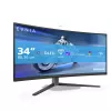 Philips Evnia 34M2C6500/00 computer monitor 86.4 cm (34 inch) 3440 x 1440 pixels Wide Quad HD QD-OLED Grey
