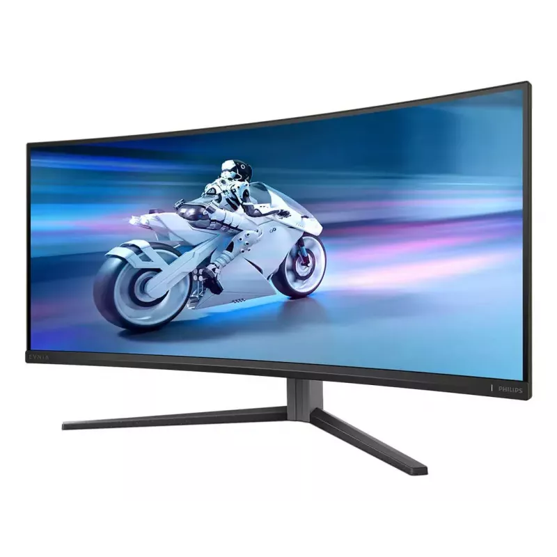 Philips Evnia 34M2C6500/00 computer monitor 86.4 cm (34 inch) 3440 x 1440 pixels Wide Quad HD QD-OLED Grey